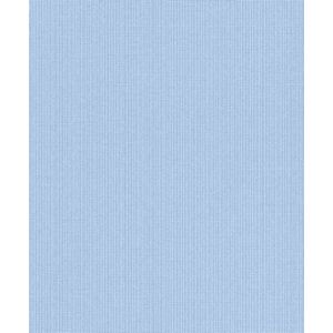 Rasch - Uni 491920 - Vliesbehang - Blauw - 53 cm breed - 1.005 cm lang