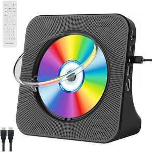 DVD Speler met HDMI - Haarscherpe Beeldkwaliteit - Geschikt voor Moderne TV’s - Compact en Gebruiksvriendelijk Design - Voor Films, Series en Muziek - Betrouwbare Entertainmentoplossing voor Thuis