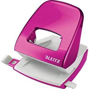 Leitz - Perforator - WOW - Roze - Blister