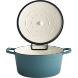 Cocotte - Keramiek - 24 cm - Wit