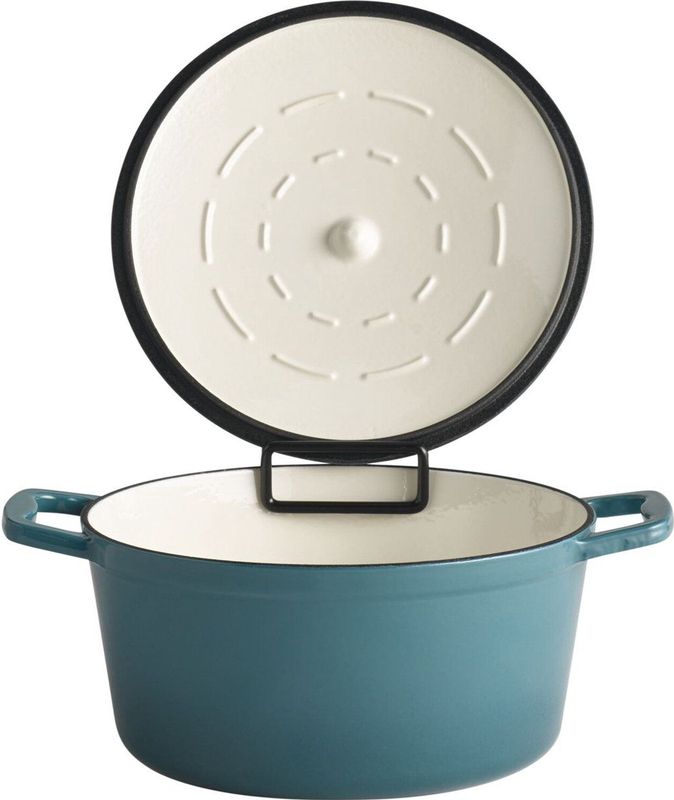 Cocotte - Keramiek - 24 cm - Wit