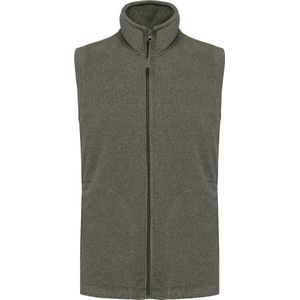 Fleecebodywarmer 'Luca' merk Kariban maat 4XL Green Marble Heather