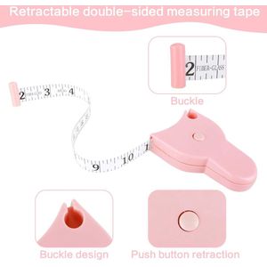 Meetlint 6 meter met dubbelzijdig verwijderingssysteem en vergrendelingspen