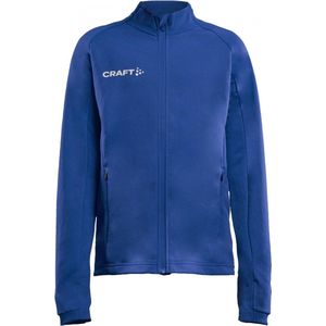 Craft Craft Evolve Full Zip Sportvest - Maat 140  - Unisex - blauw