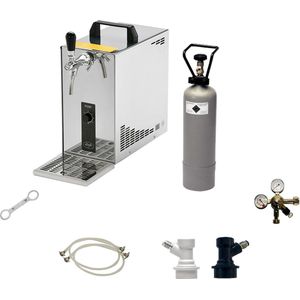 Complete Set - Biertap PYGMY 25, 1-kraans - Droogkoeler 35 liter/uur - Thuistap - Bierkoeler - met NC Adapter