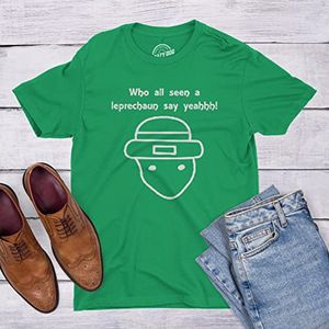 Leprechaun Sketch T-shirt voor Saint Patrick's Day - Grappige St. Patty T-shirt