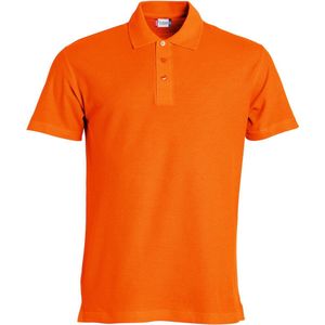 Clique Basic Polo 028230 - Diep Oranje