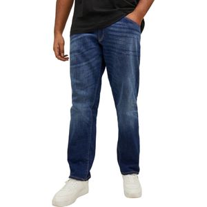 Jack & Jones Heren Jeans Broeken JJIGLENN JJFOX GE 348 slim Fit Blauw 48W / 34L Volwassenen