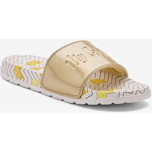 Damesslippers coqui cleo zigzag/goud 36