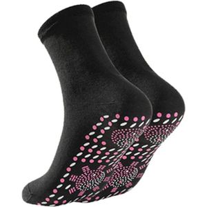 WiseGoods Premium Verwarmde Sokken - Thermosokken - Ondergoed Winter - Thermokleding - Kleding - Accessoires Kleren - Zwart 35-43