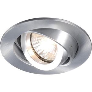 QAZQA club - Design Inbouwspot - 1 lichts - Ø 100 mm - Staal - Woonkamer | Slaapkamer | Keuken