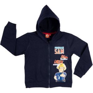 Brandweerman Sam Vest - Donkerblauw - Maat 98/104