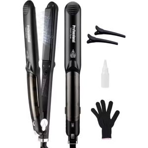 Stoomstijltang - Steampod - Zwart - Stijltang met Stoomtechnologie - 5 Hitte Standen van 150° tot 230°