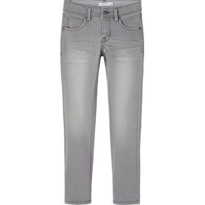 Name It Jeans Nkmsilas Xslim Jeans 2002-tx Noos 13190372 Medium Grey Denim Mannen Maat - W80