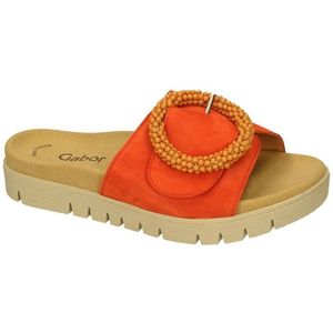Gabor - 63.745.15 - Slippers - Oranje - Comfort - Orthopedische Slippers