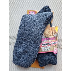 8 Paar - Wollen Sokken - Maat 44-47 - Wintersokken - Wandelsokken - Black Friday - Huissokken - Vrijetijdssokken