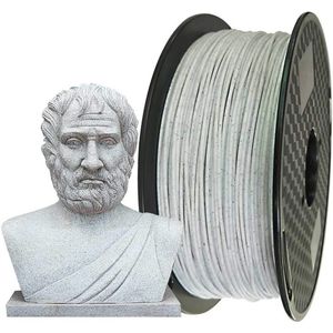 PLA Filament Marmer 1,75 mm - 1 kg Steenkleur voor 3D-printers