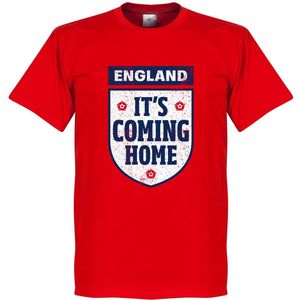 It's Coming Home England T-Shirt - Rood - XL