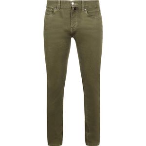Pierre Cardin - Lyon - Corduroy Broek - Olive - Five-pocket