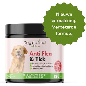 Dog Optimal Anti Vlo/Teek 120 stuks- Honden - Puppy - Vlooien - Teken - Antivlo
