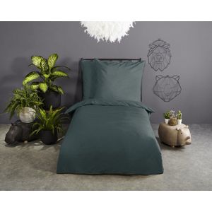 Dekbedovertrek - Grijs - Katoen