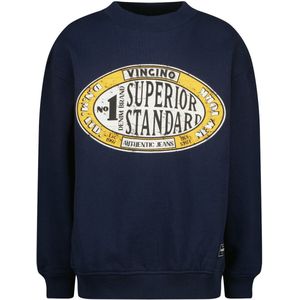 Vingino winter sweater jongens - donker blauw - Noar - oversized fit