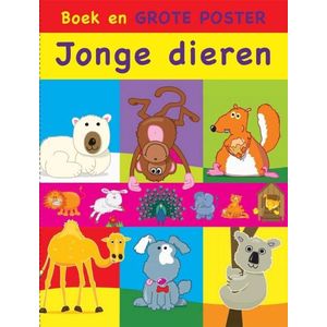 Boek En Grote Poster - Jonge Dieren