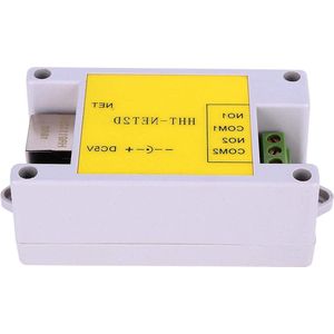 2-kanaals afstandsbediening voor Smart Home Control DC5V HHT-NET2D ondersteuning van TCP-server-TCP-client-UDP-modus Netwerk-IP-relais .