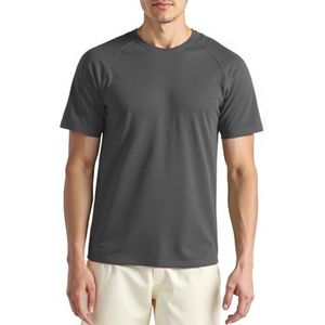 Merino Shirt Heren Korte Mouwen Funktionshirt UV Sportshirt Koeling Ademend Schneldrogend