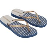 Ipanema - Classica Happy XII - Teenslippers - Blauw - Goud - Beige - 40 EU