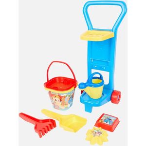 Strand speelgoed trolley jongens - Buitenspeelgoed - verjaardag cadeau -Zandbak - Buitenspelen - Strand - Peuter - Kleuter Merk: wader & een gelukkige zomer voor kinderen
