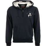 Nordblanc - Heren Hoodie - Blauw - 1/4 Zip