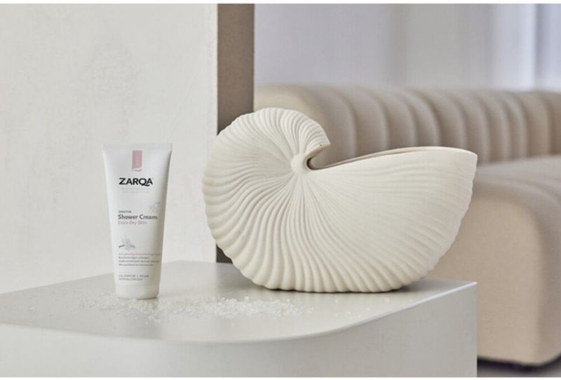 Zarqa - Shower Cream - 200 ml - Voor Droge Huid - Sensitive