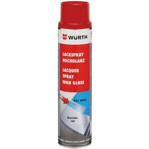 Wurth - Lakspray nitroalkydkwaliteit hoogglans - lakspray, hoogglans inhoud 600 ml