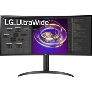 LG 34WP85C-B 34 Inch UltraWide QHD IPS Curved Monitor