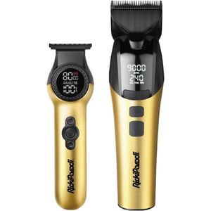 RickiParodi Tondeuse & Trimmer Set – Premium Gold Pro Edition