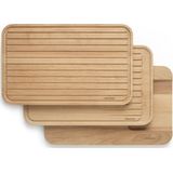 Brabantia Profile Houten Snijplanken - Snijplankenset 3-delig
