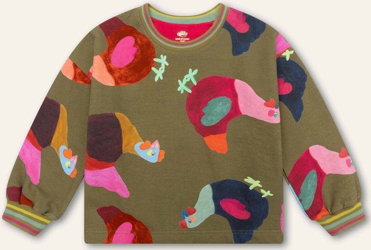 Oilily - Hak sweater - Rood - 104/4yr