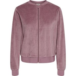JDY - JDYVIDA VELVET ZIP TOP JRS DIA - Dames - Cardigans