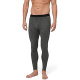 DANISH ENDURANCE Extreme Thermo Leggings - Heren - Merinowol - Thermische broek - Donkergrijs - Maat M