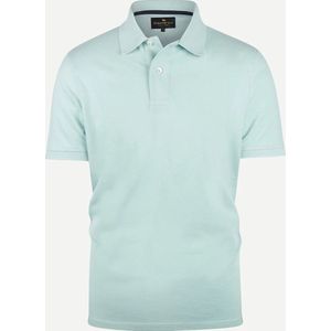 Steppin' Out Polo Piqué Klassiek Turquoise - Maat M - Heren - Polo shirt Heren met Korte mouw