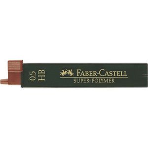 Potloodstift faber-castell hb 0.5mm | Omdoos a 12 stuk | 12 stuks