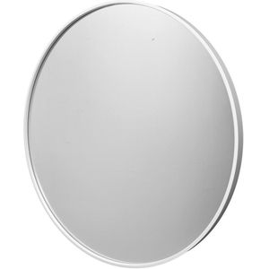 TradorNL | Spiegel Rond 40 cm Zilveren Rand - Wandspiegel - Toiletspiegel - Ronde Spiegel - 40 cm