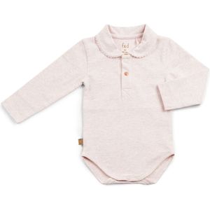 Frogs and Dogs - Polo Romper - Roze - Maat 74 - Meisjes