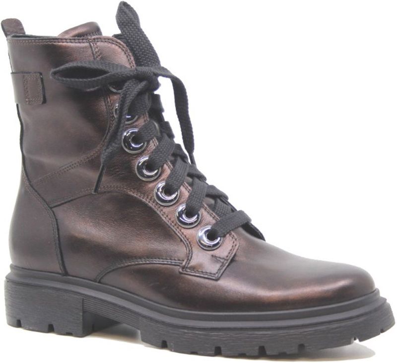 Durea - 9809 - Veterboot - Koper - Wijdte E