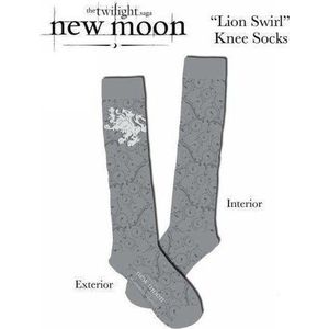 Twilight New Moon - Knee Socks ""Lion Swirl