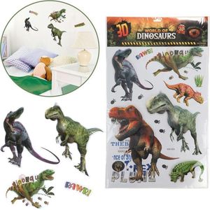 Toi Toys Muur deco stickervel Dino XXL 63x37cm