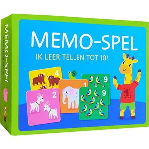 Ik leer tellen tot 10! Memo-spel