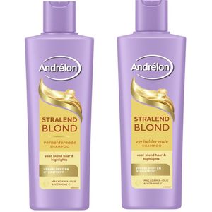 Andrélon Shampoo - Stralend Blond - 2 x 250 ml