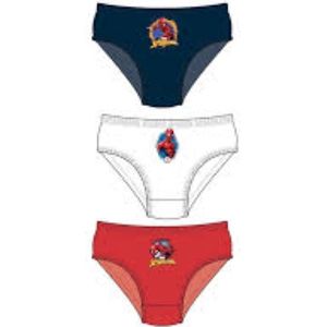 Spiderman onderbroek - 3 stuks - Marvel Spider-Man ondergoed - maat 98/104 - katoen